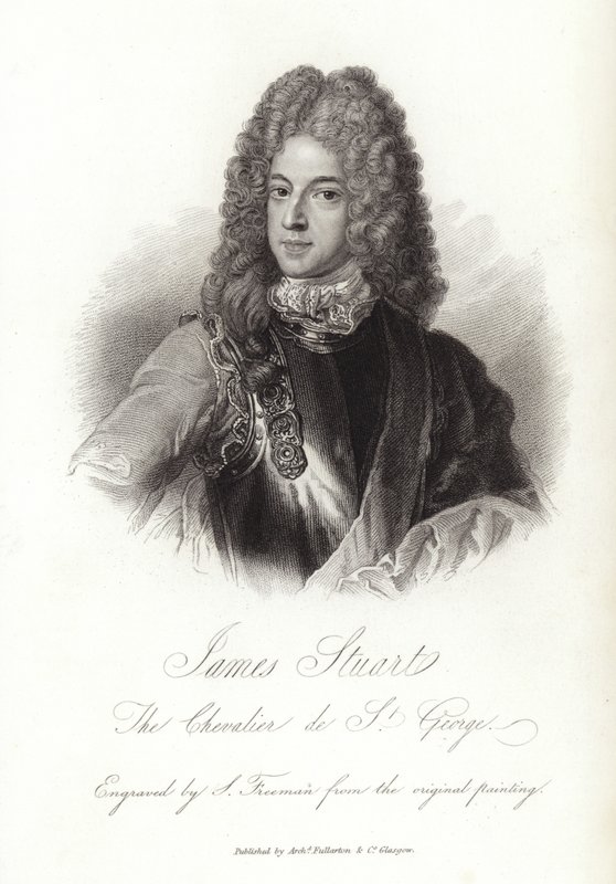 Portrait de James Stuart - English School