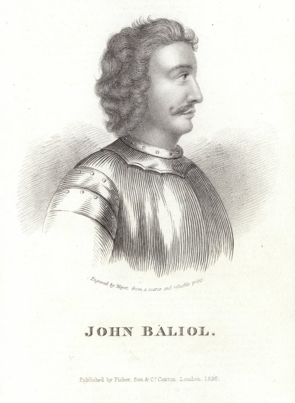 Portrait de John Balliol - English School