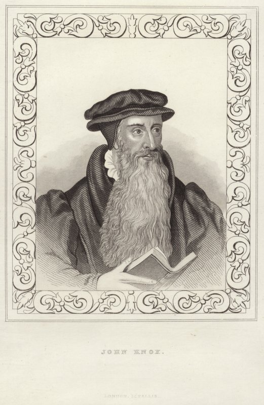 Portrait de John Knox - English School