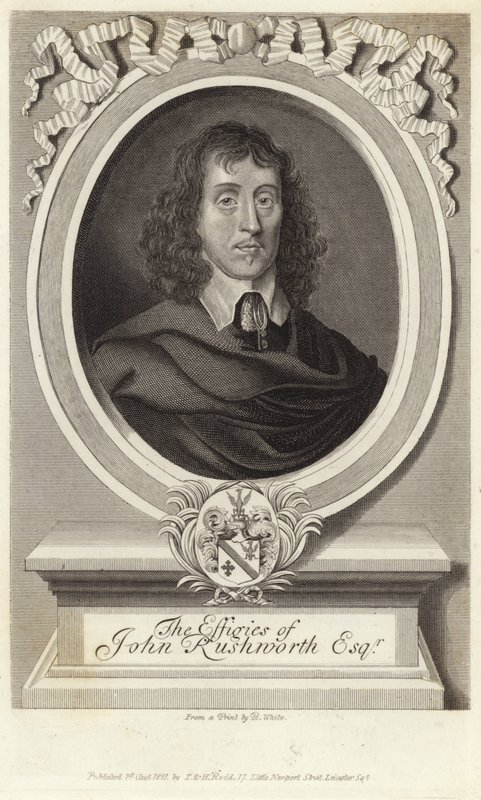 Portrait de John Rushworth - English School