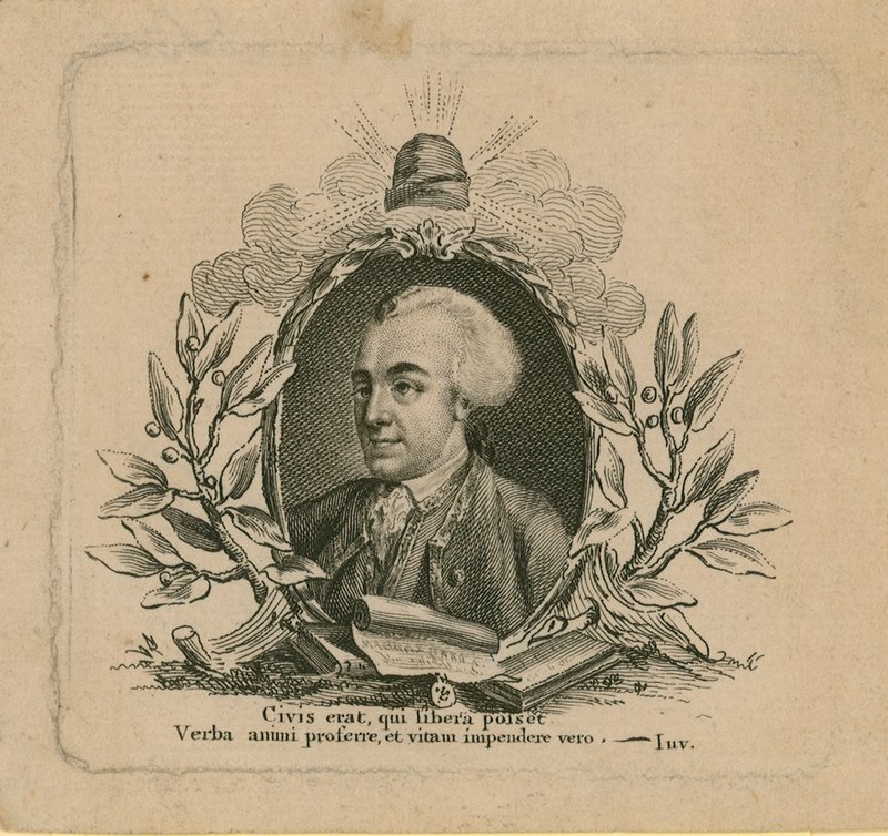Portrait de John Wilkes - English School