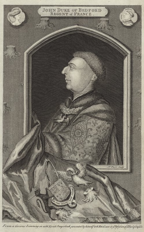 Portrait de Jean de Lancastre, Duc de Bedford - English School