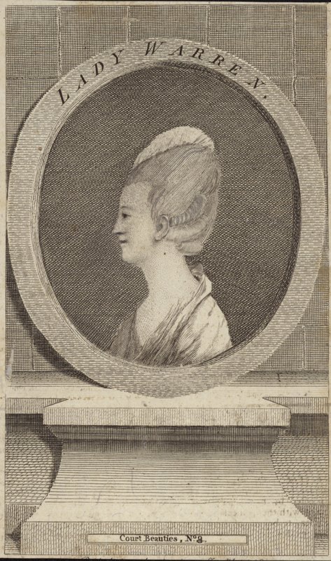 Portrait de Lady Warren - English School