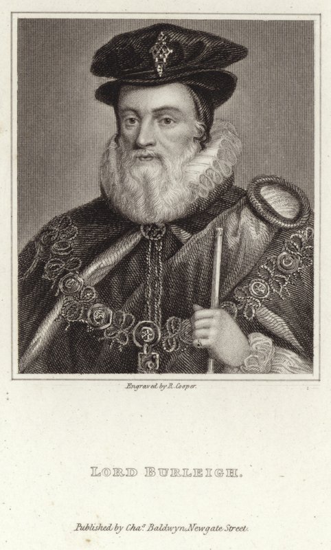 Portrait de Lord Burleigh - English School