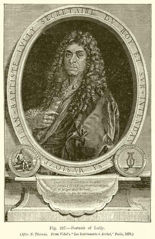 Portrait de Lully - English School