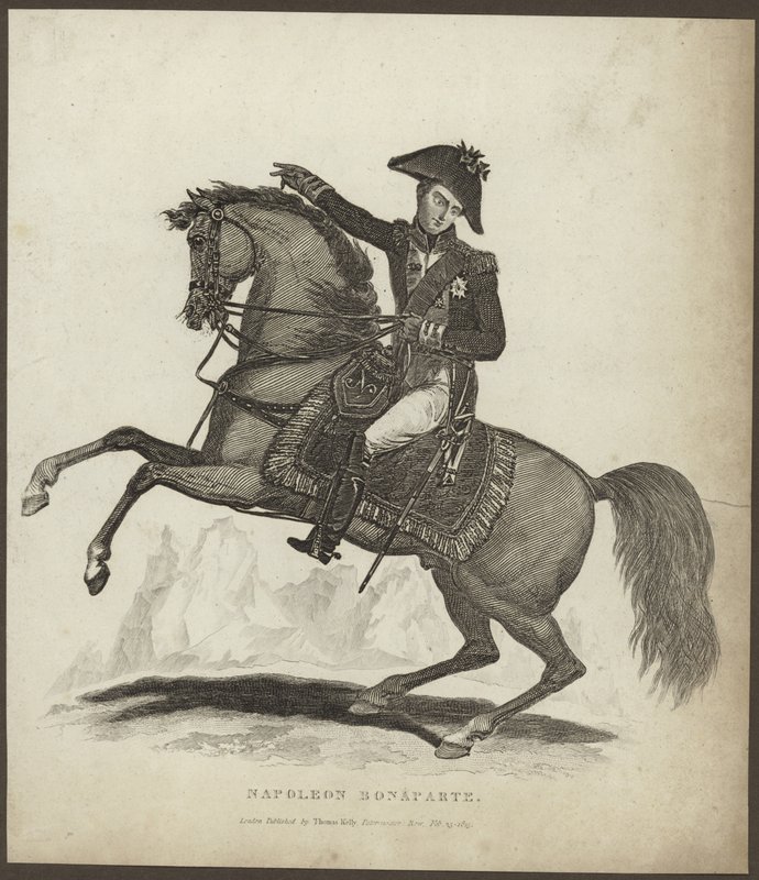 Portrait de Napoléon Bonaparte - English School