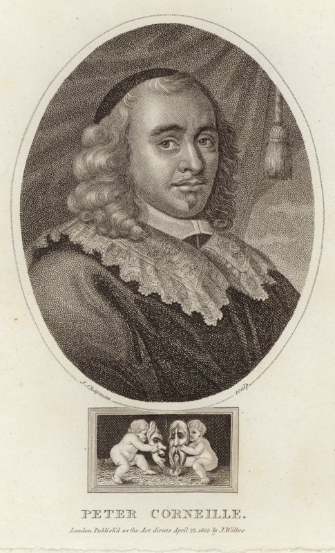 Portrait de Pierre Corneille - English School