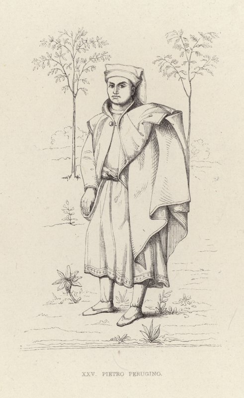 Portrait de Pietro Perugino - English School