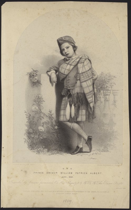 Portrait du prince Arthur - English School