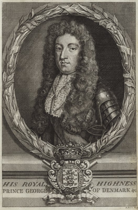 Portrait de Prince George de Danemark - English School