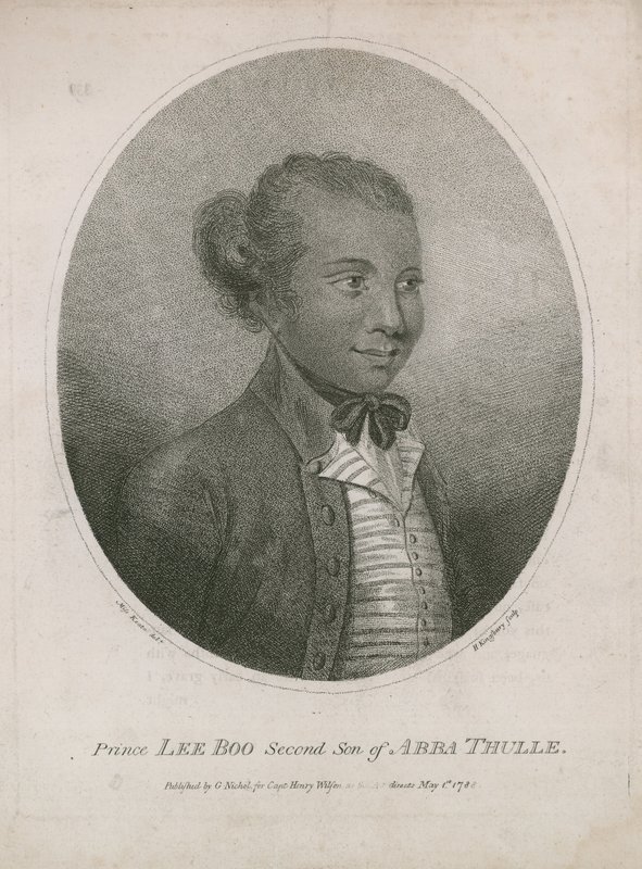 Portrait du prince Lee Boo de Palau - English School