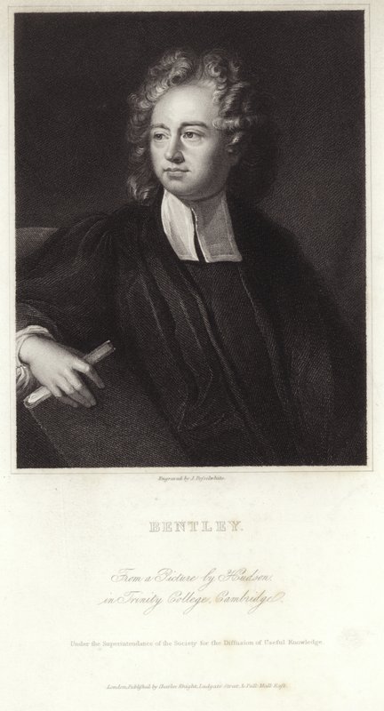 Portrait de Richard Bentley - English School