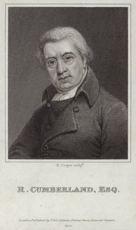 Portrait de Richard Cumberland - English School