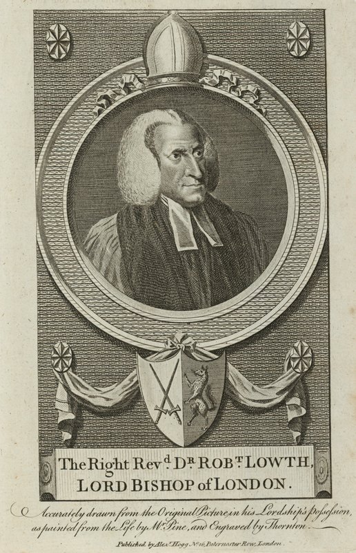 Portrait de Robert Lowth - English School