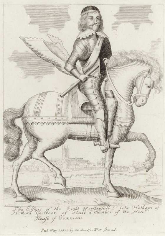 Portrait de Sir John Hotham le jeune - English School