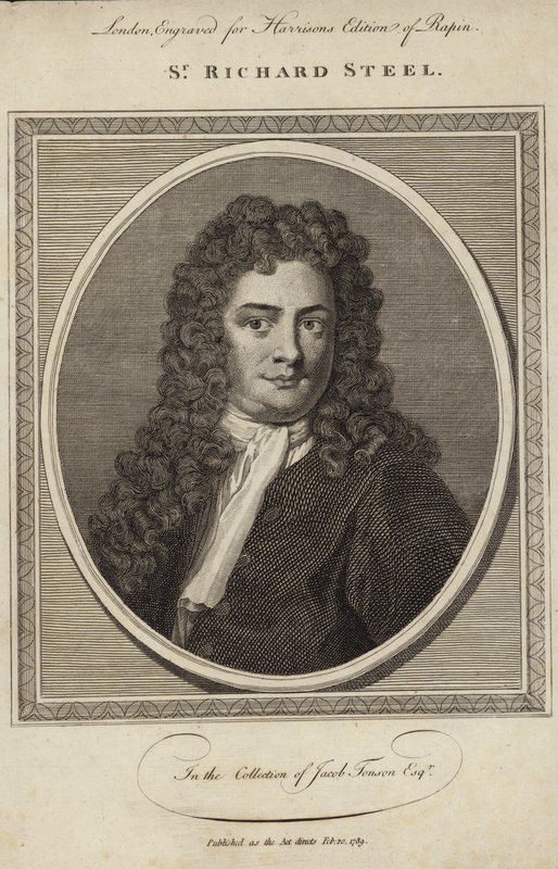 Portrait de Sir Richard Steele - English School