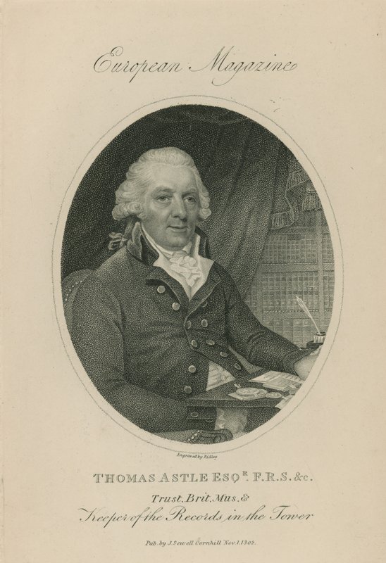 Portrait de Thomas Astle - English School