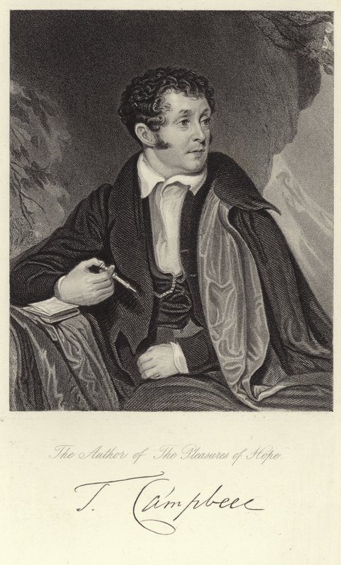 Portrait de Thomas Campbell - English School