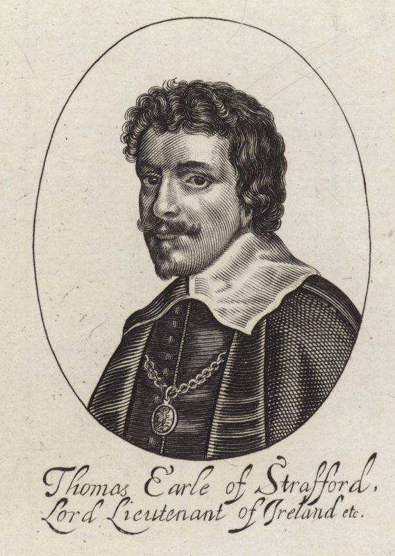 Portrait de Thomas Wentworth - English School