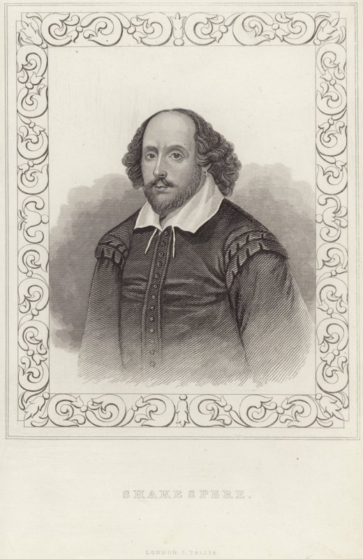 Portrait de William Shakespeare - English School