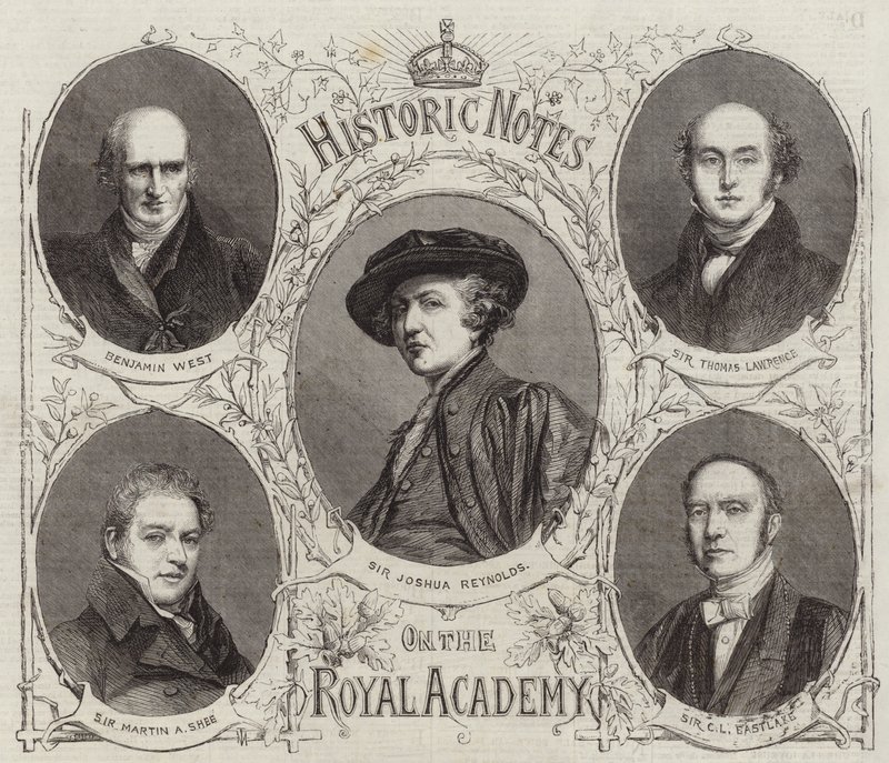 Portraits des présidents de la Royal Academy - English School