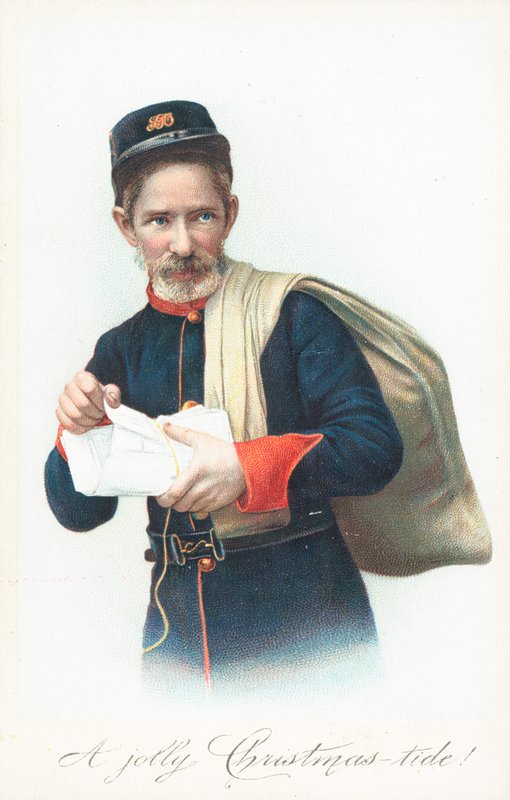 Facteur avec un sac - English School