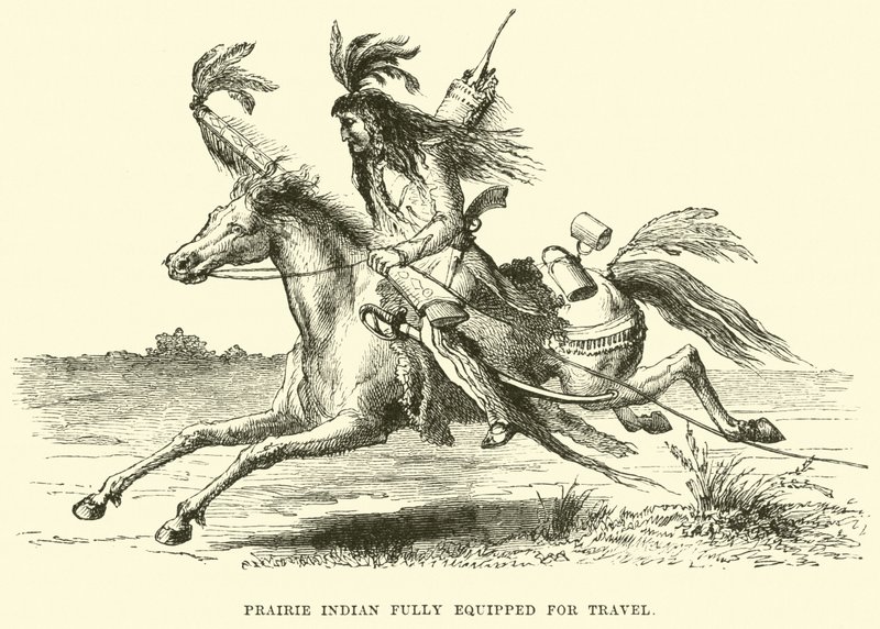 Indien des prairies entièrement équipé pour voyager - English School
