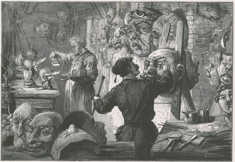 Préparation pour la pantomime - English School