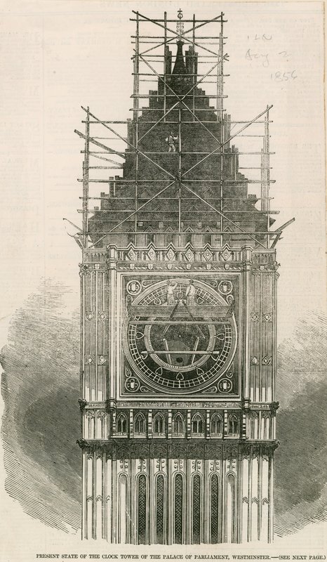 État actuel de la tour de l
