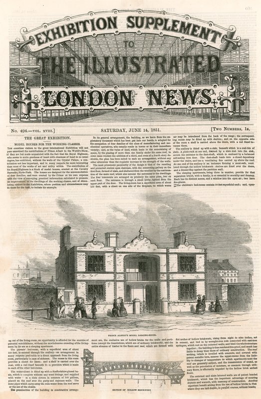 Maison Modèle du Prince Albert, Grande Exposition, 1851 - English School