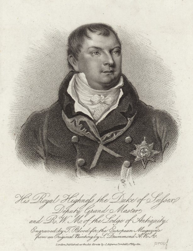 Prince Augustus Frederick, duc de Sussex - English School