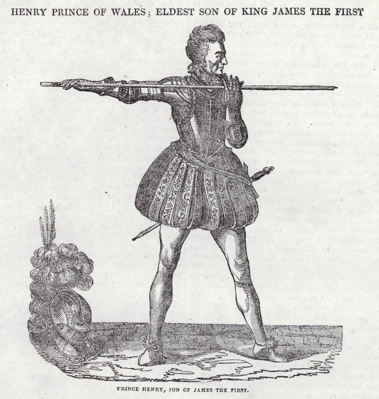 Prince Henry, fils du roi Jacques I - English School