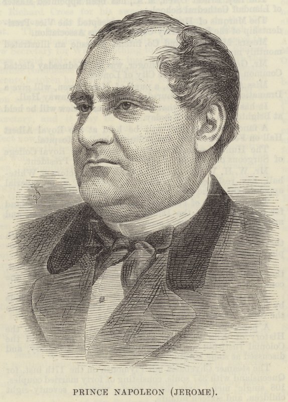 Prince Napoléon (Jérôme) (gravure) - English School