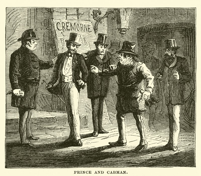 Prince et cocher - English School