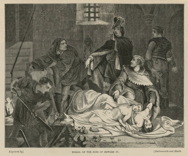 Les Princes dans la Tour - English School