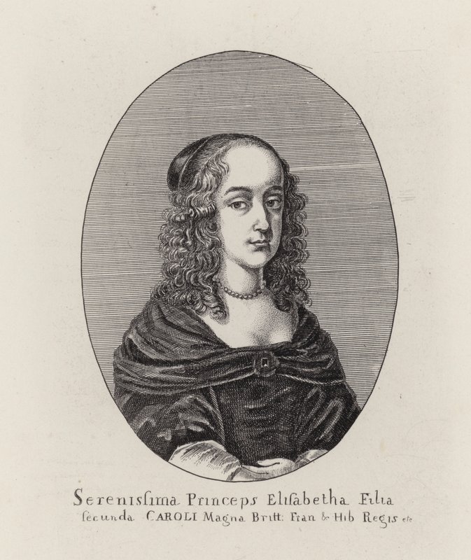 Princesse Élisabeth, deuxième fille du roi Charles Ier - English School