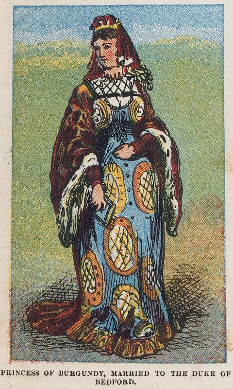 Princesse de Bourgogne, mariée au duc de Bedford - English School
