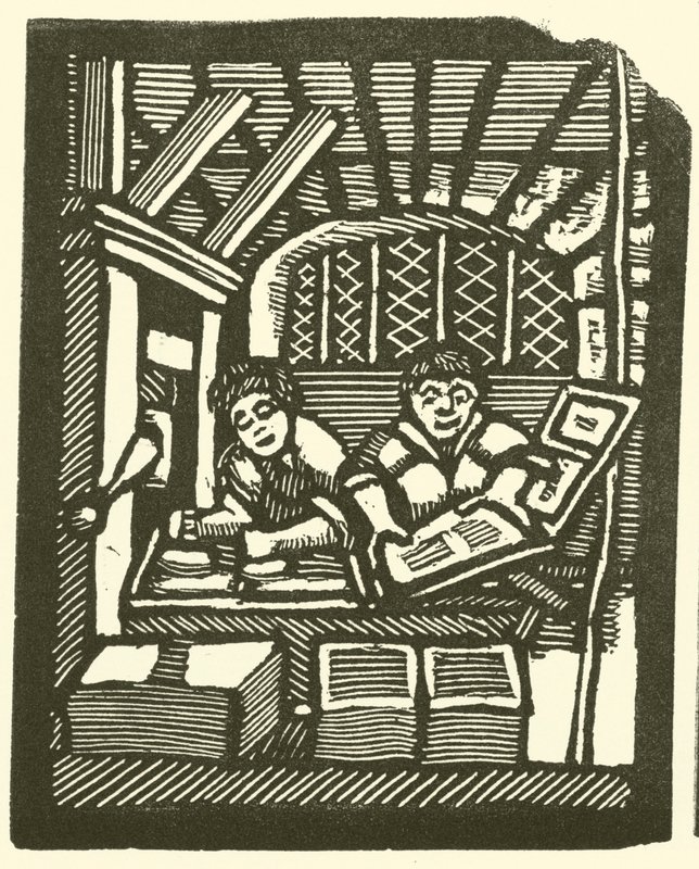 Presse à imprimer - English School