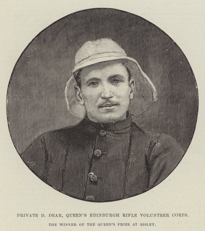Soldat D Dear, Corps des volontaires de fusiliers d