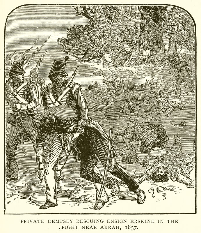 Le soldat Dempsey sauvant l
