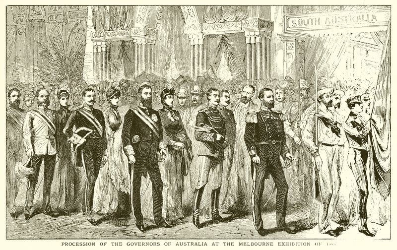 Procession des gouverneurs d