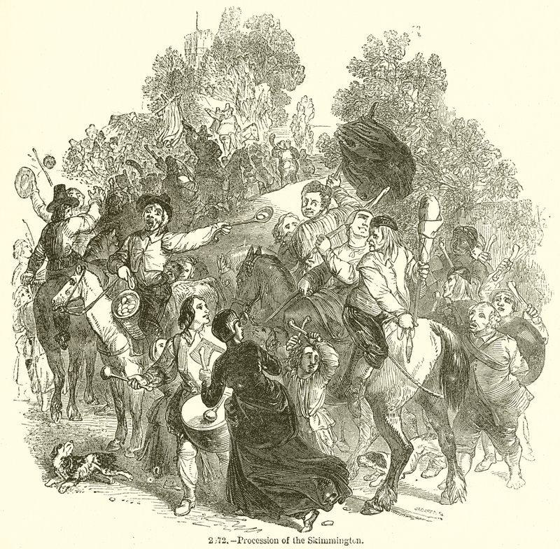 Procession du Skimmington - English School
