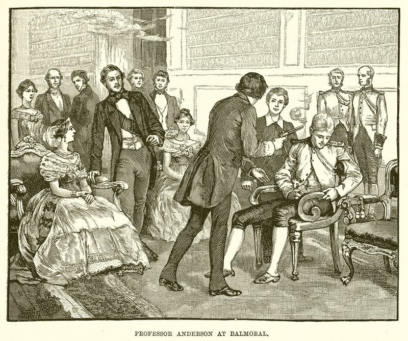 Professeur Anderson à Balmoral - English School
