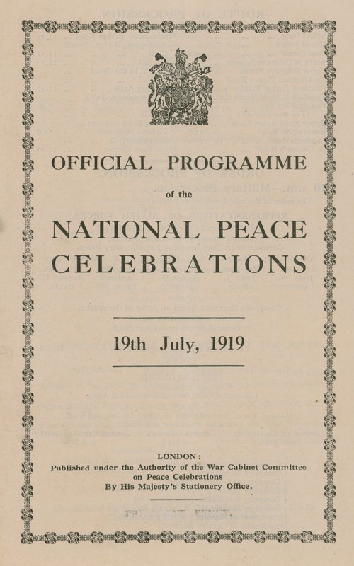 Programme des célébrations nationales de la paix - English School