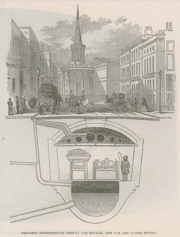 Métro métropolitain proposé - English School