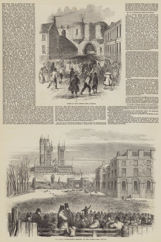 Réunion protectionniste à Lincoln - English School