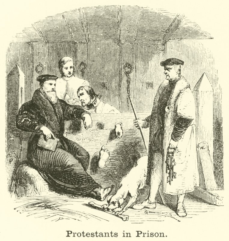 Protestants en prison - English School