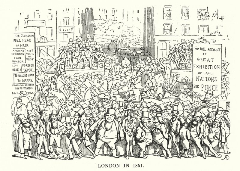 Londres en 1851 - English School