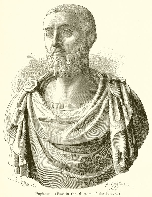 Pupienus (Buste du Musée du Louvre) - English School