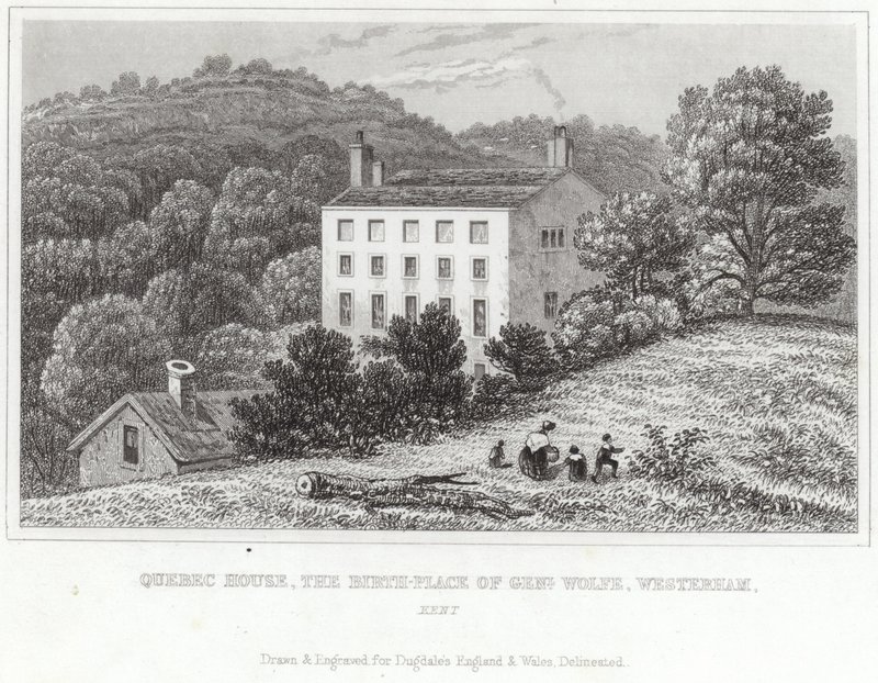 Maison de Québec, lieu de naissance du Général Wolfe à Westerham - English School
